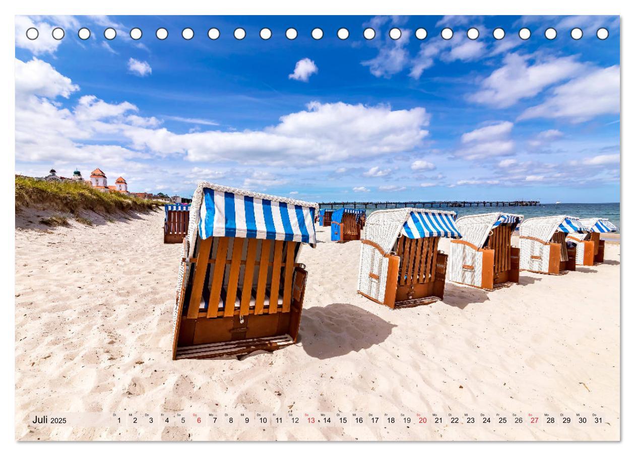 Bild: 9783435170487 | RÜGEN-LIEBE (Tischkalender 2025 DIN A5 quer), CALVENDO Monatskalender