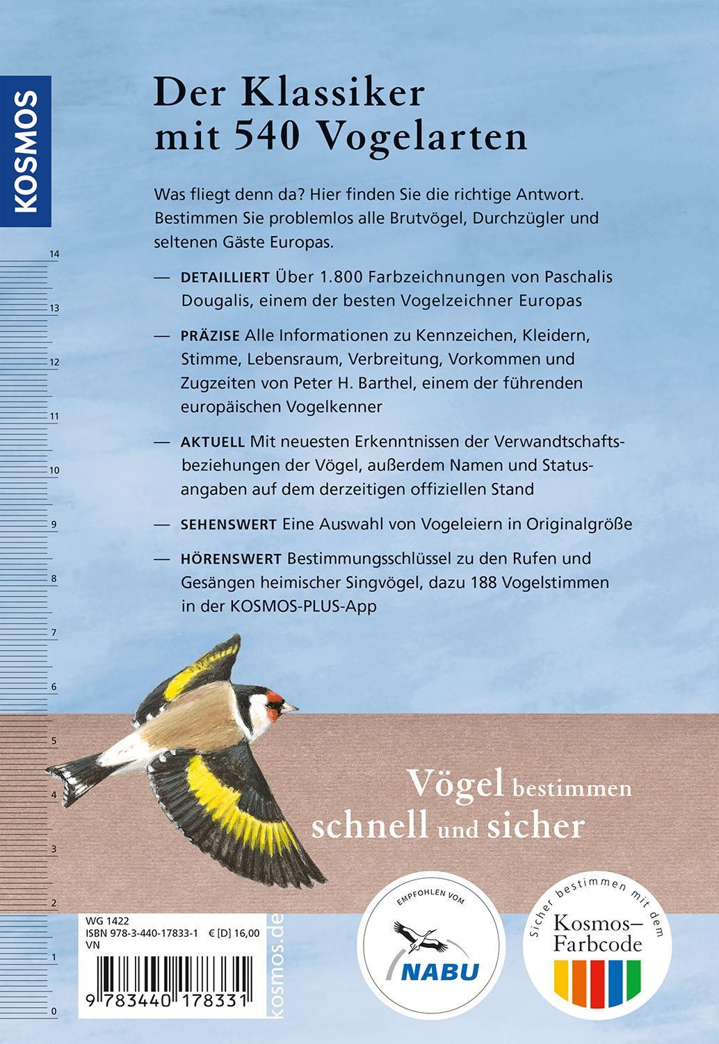 Rückseite: 9783440178331 | Was fliegt denn da? Das Original | Peter H. Barthel (u. a.) | Buch