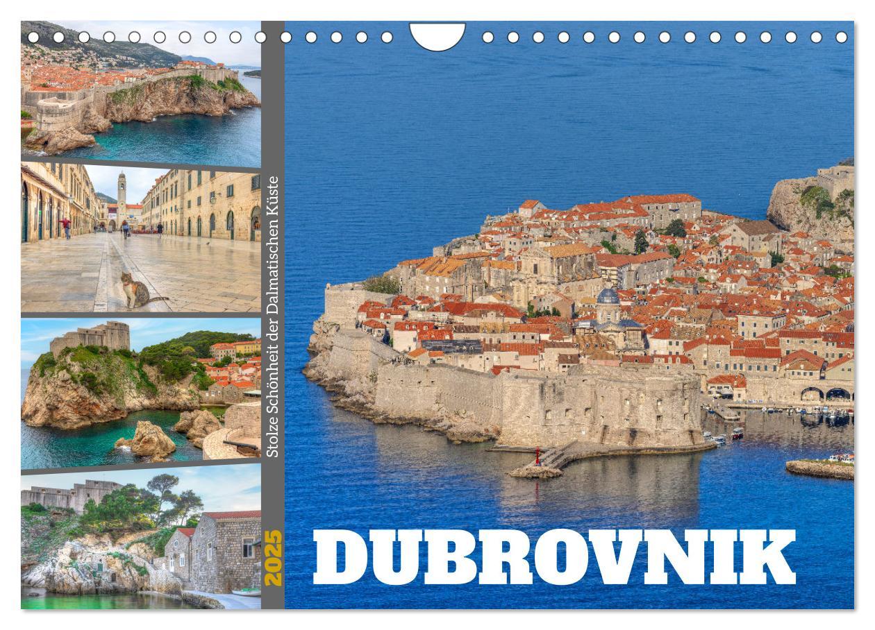 Cover: 9783383965104 | Dubrovnik - Stolze Schönheit der Dalmatischen Küste (Wandkalender...