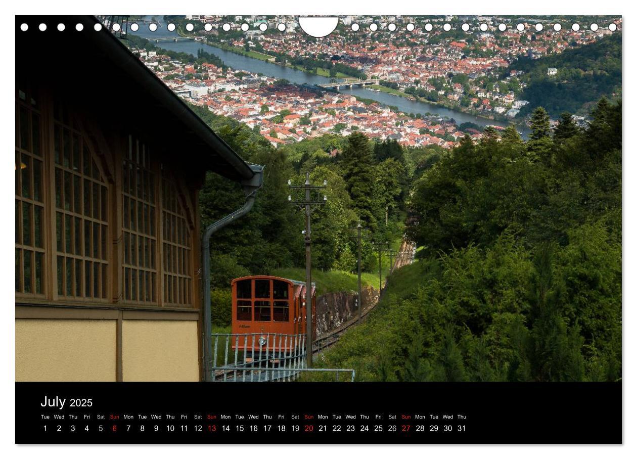 Bild: 9781325958306 | Heidelberg - Views of a City (Wall Calendar 2025 DIN A4 landscape),...