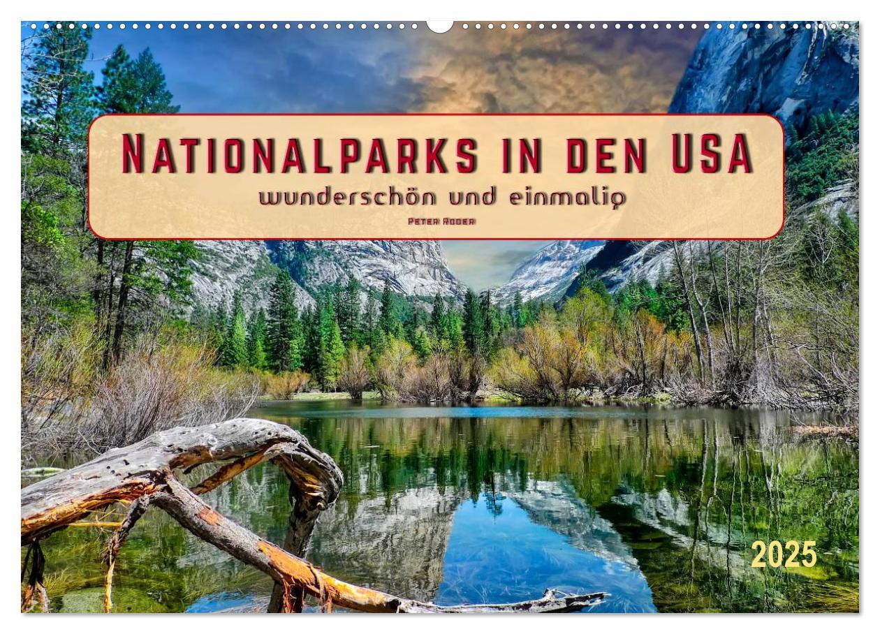 Cover: 9783435481125 | Nationalparks in den USA - wunderschön und einmalig (Wandkalender...