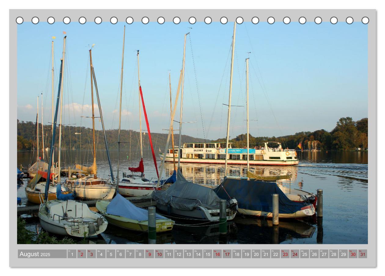 Bild: 9783383934889 | Baldeneysee - Oase der Ruhe (Tischkalender 2025 DIN A5 quer),...