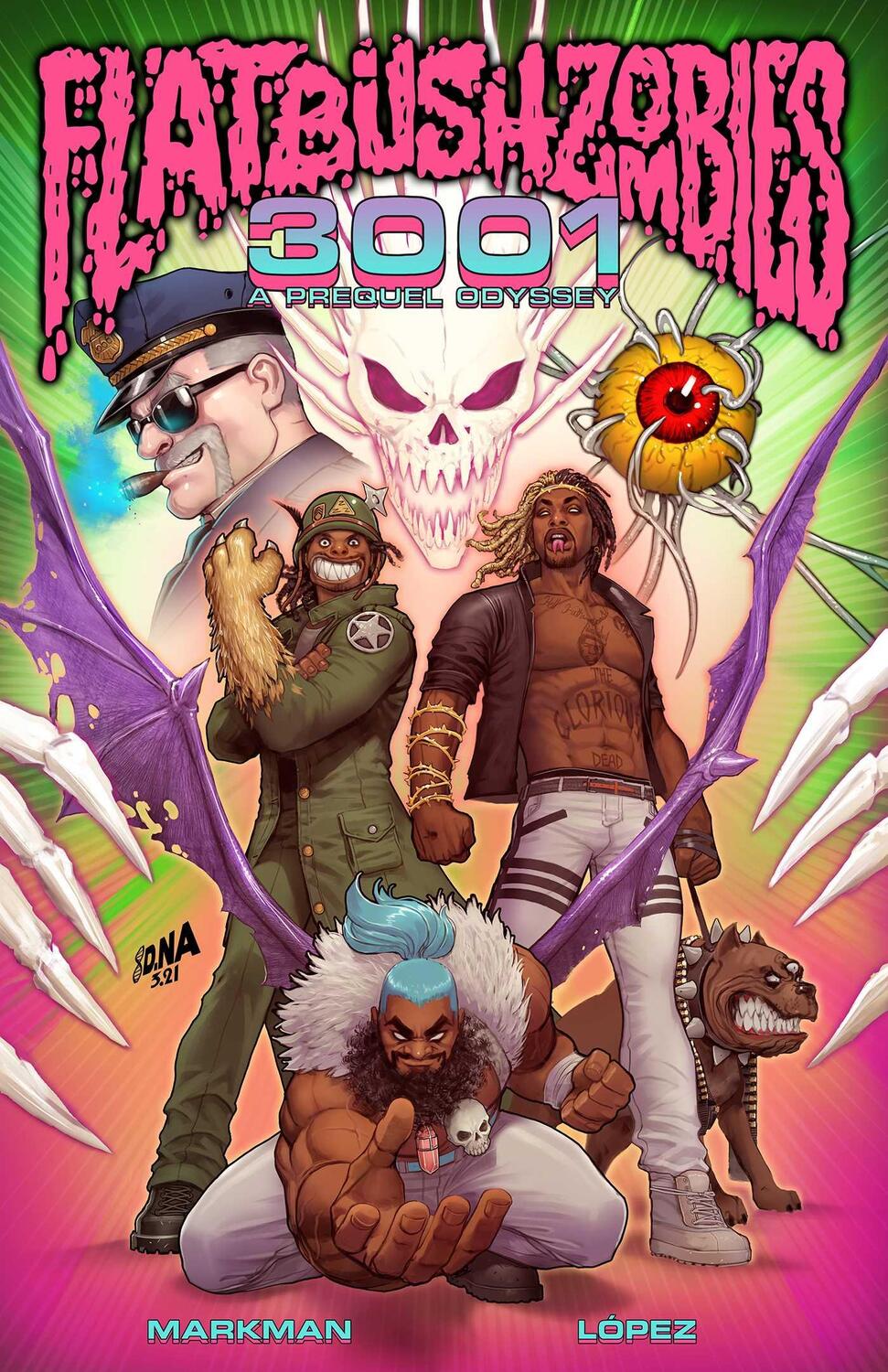 Cover: 9781940878812 | Flatbush Zombies - 3001: A Prequel Odyssey | Rob Markman (u. a.)