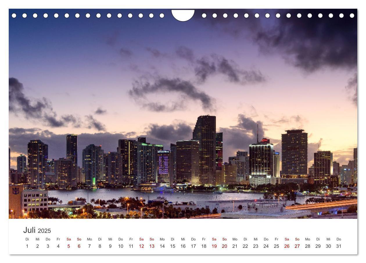 Bild: 9783435007462 | Miami - Gateway to the Americas (Wandkalender 2025 DIN A4 quer),...