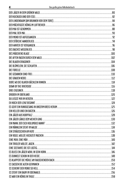 Bild: 9783865439857 | Das Große Grüne Volksliederbuch, Ukulele | 200 Lieder | Bosworth Music