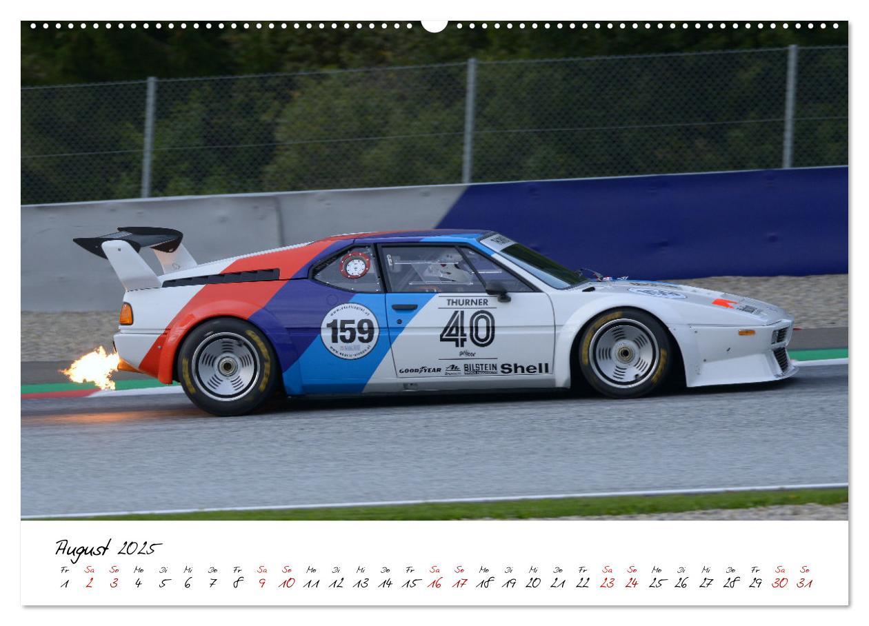 Bild: 9783435011148 | BMW M1 Procar (Wandkalender 2025 DIN A2 quer), CALVENDO Monatskalender