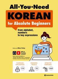 Cover: 9788927774341 | All You Need KOREAN for Absolute Beginners | Miss Vicky | Taschenbuch