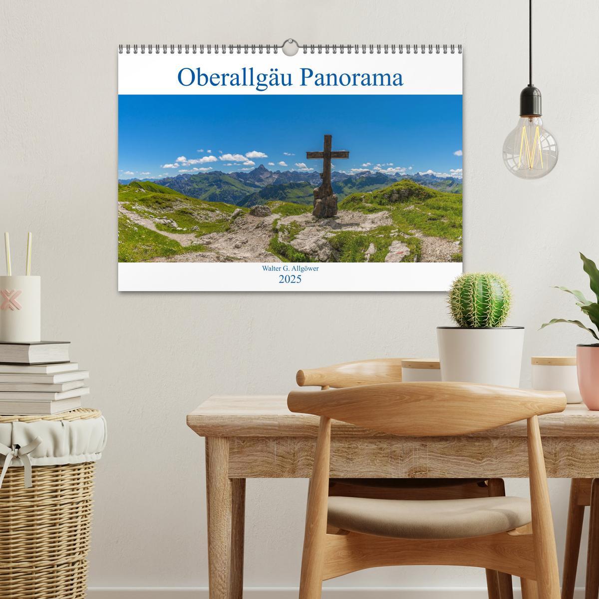 Bild: 9783435358663 | Oberallgäu Panorama (Wandkalender 2025 DIN A3 quer), CALVENDO...