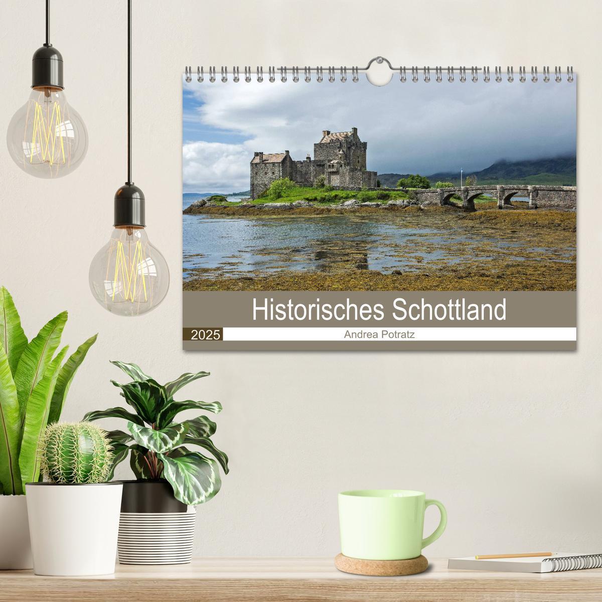 Bild: 9783435701599 | Historisches Schottland (Wandkalender 2025 DIN A4 quer), CALVENDO...