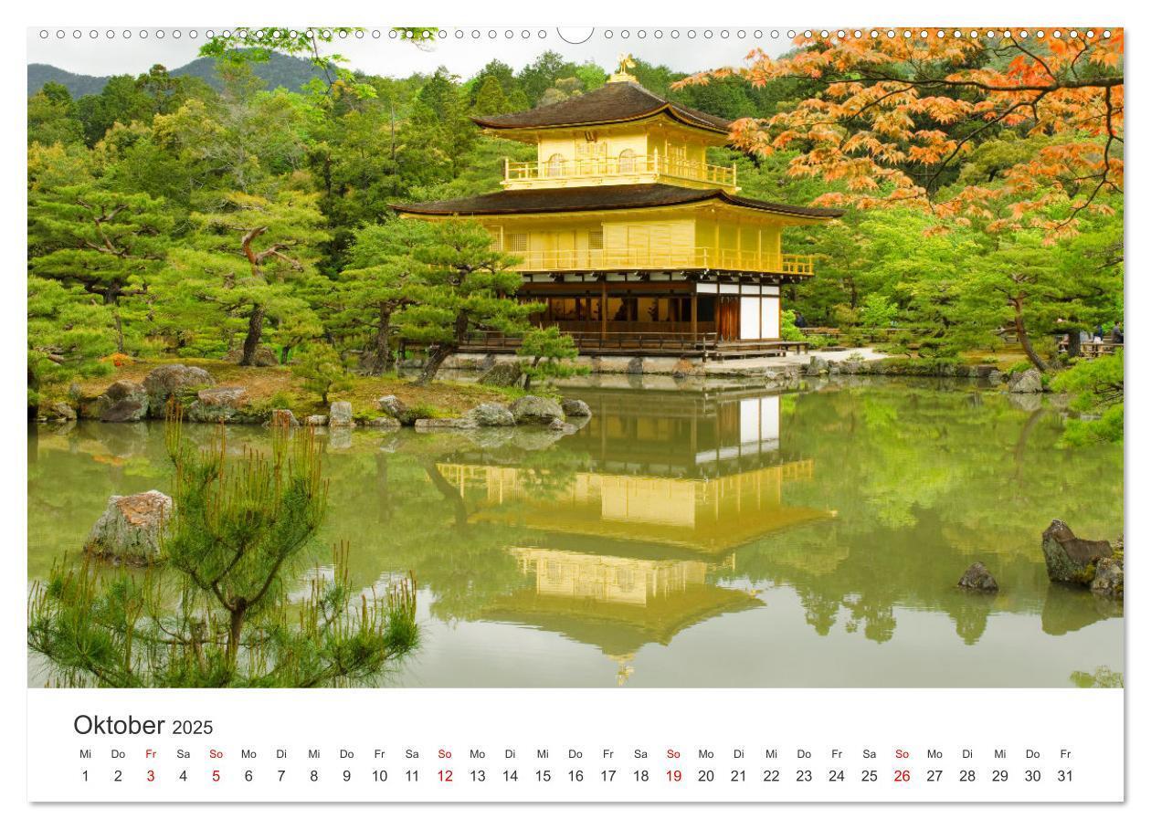 Bild: 9783383967962 | Gärten in Japan (Wandkalender 2025 DIN A2 quer), CALVENDO...