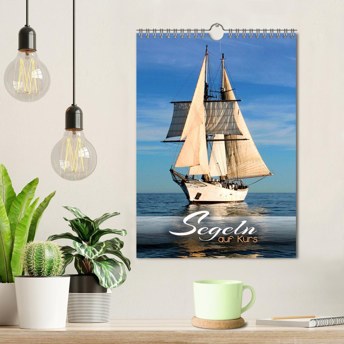 Bild: 9783435895854 | Segeln - auf Kurs (Wandkalender 2025 DIN A4 hoch), CALVENDO...