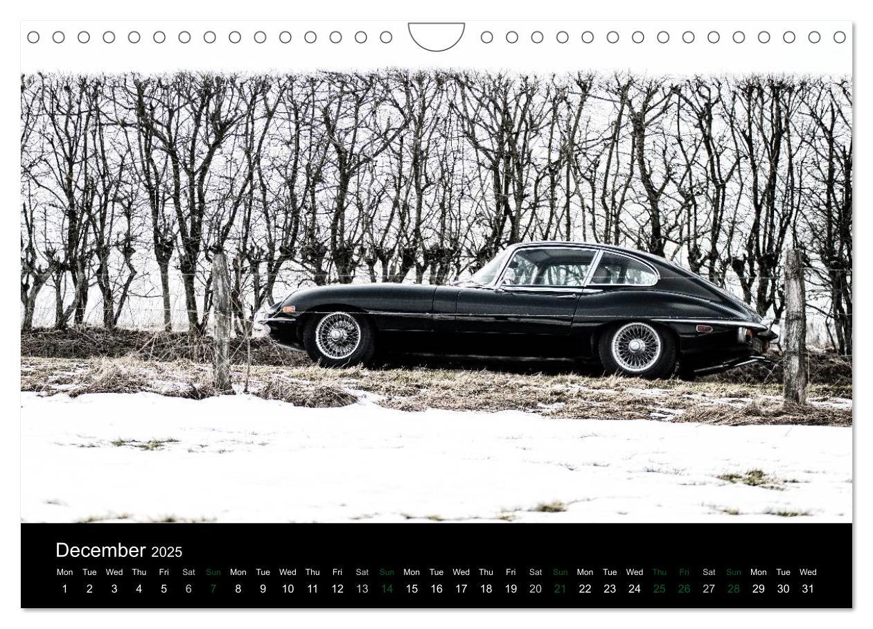 Bild: 9781325955763 | Jaguar E-Type (Wall Calendar 2025 DIN A4 landscape), CALVENDO 12...