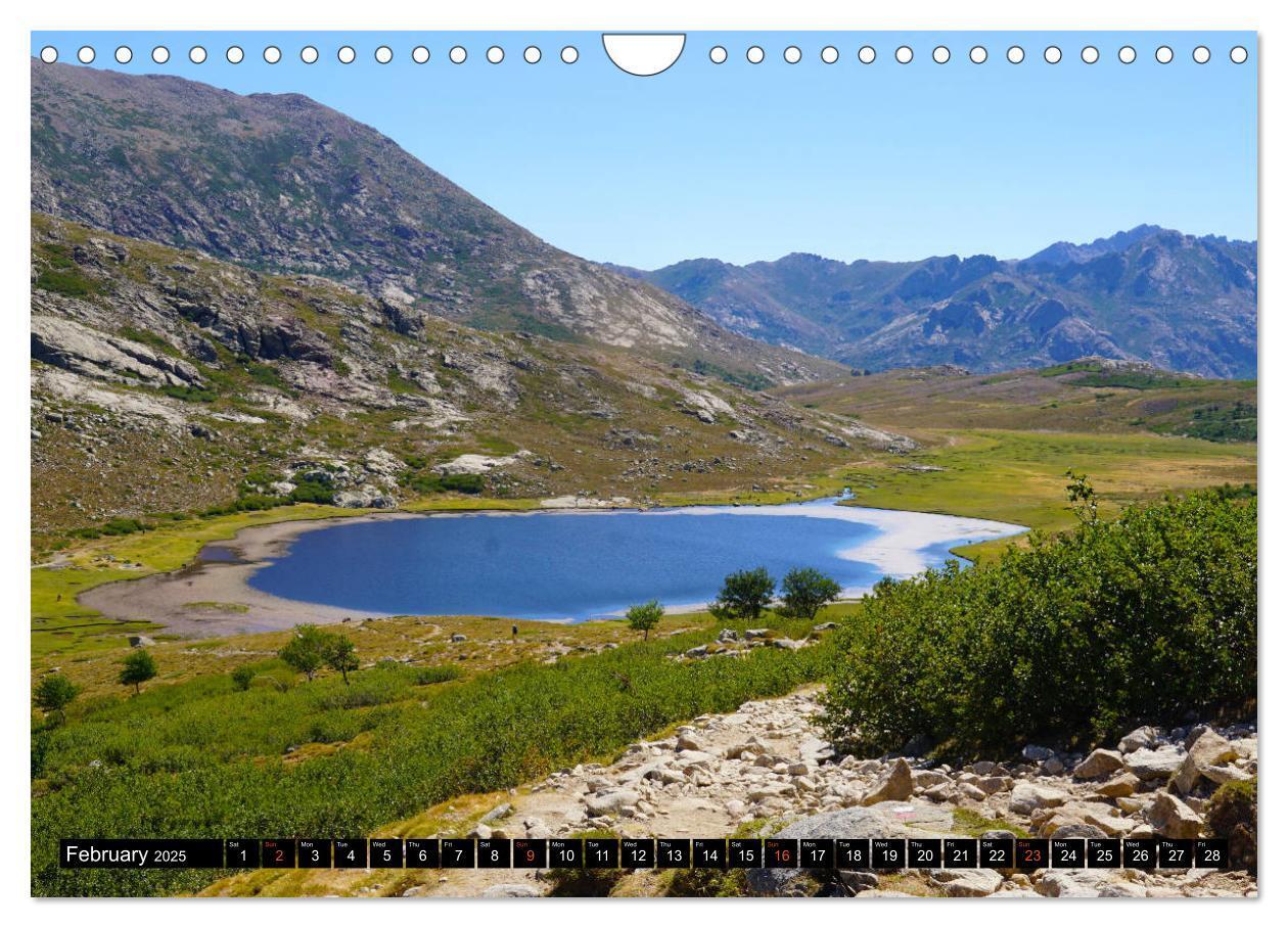 Bild: 9781325946037 | Corsica's wild GR20 (Wall Calendar 2025 DIN A4 landscape), CALVENDO...