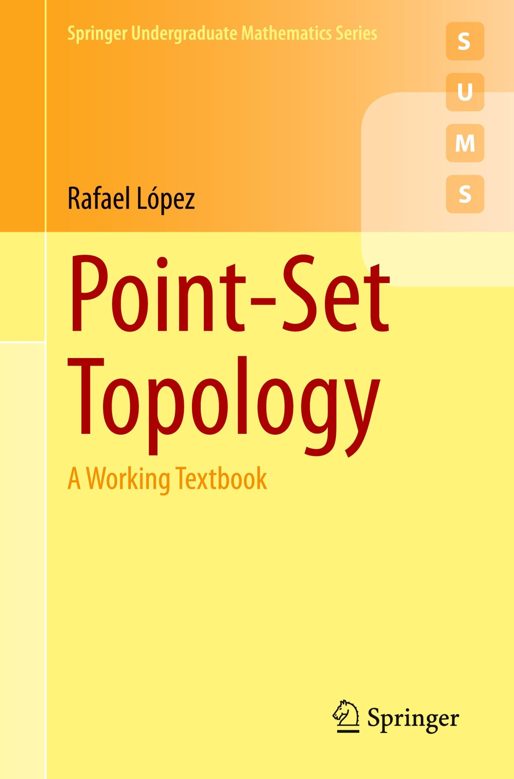 Cover: 9783031585128 | Point-Set Topology | A Working Textbook | Rafael López | Taschenbuch