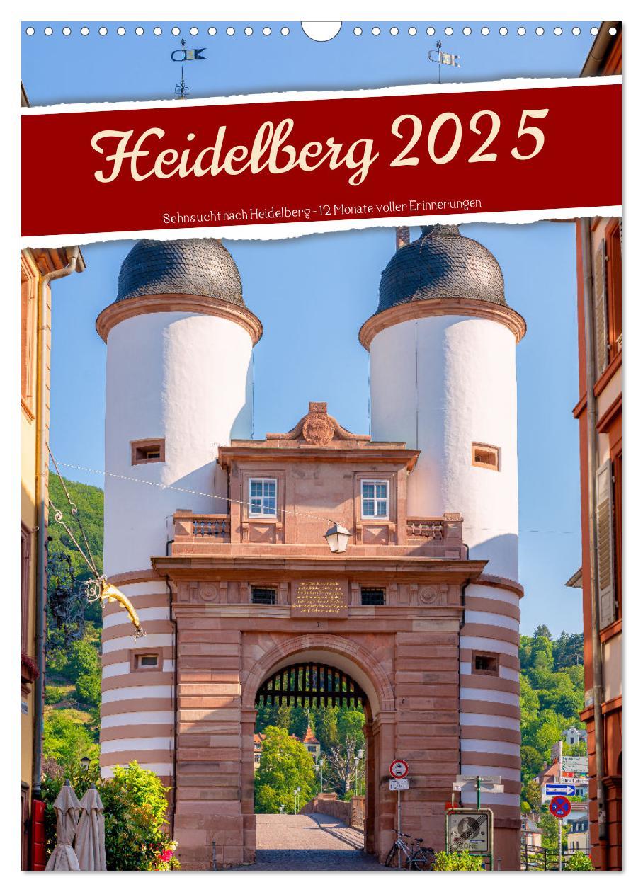 Cover: 9783383803598 | Heidelberg 2025 - Sehnsucht nach Heidelberg - 12 Monate voller...