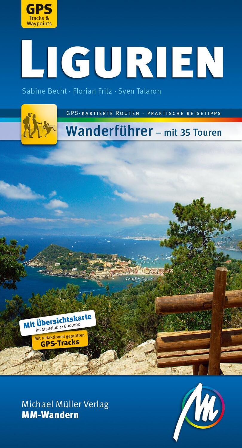 Cover: 9783899539820 | Ligurien MM-Wandern Wanderführer Michael Müller Verlag | Fritz (u. a.)