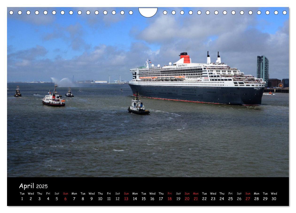 Bild: 9781325991181 | Cruise ships around the world (Wall Calendar 2025 DIN A4...