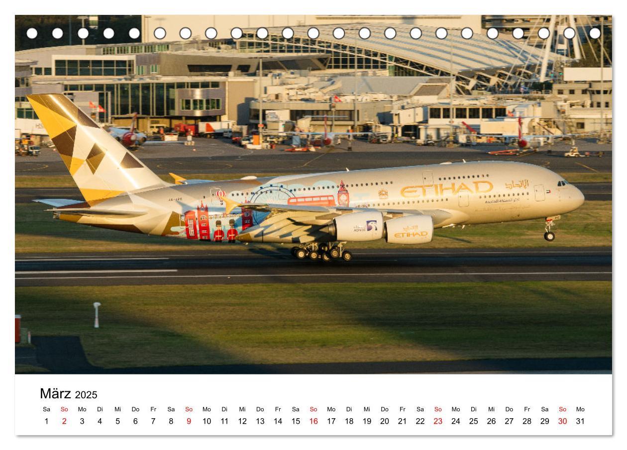 Bild: 9783435021284 | Airbus A380 Superjumbo 2025 (Tischkalender 2025 DIN A5 quer),...