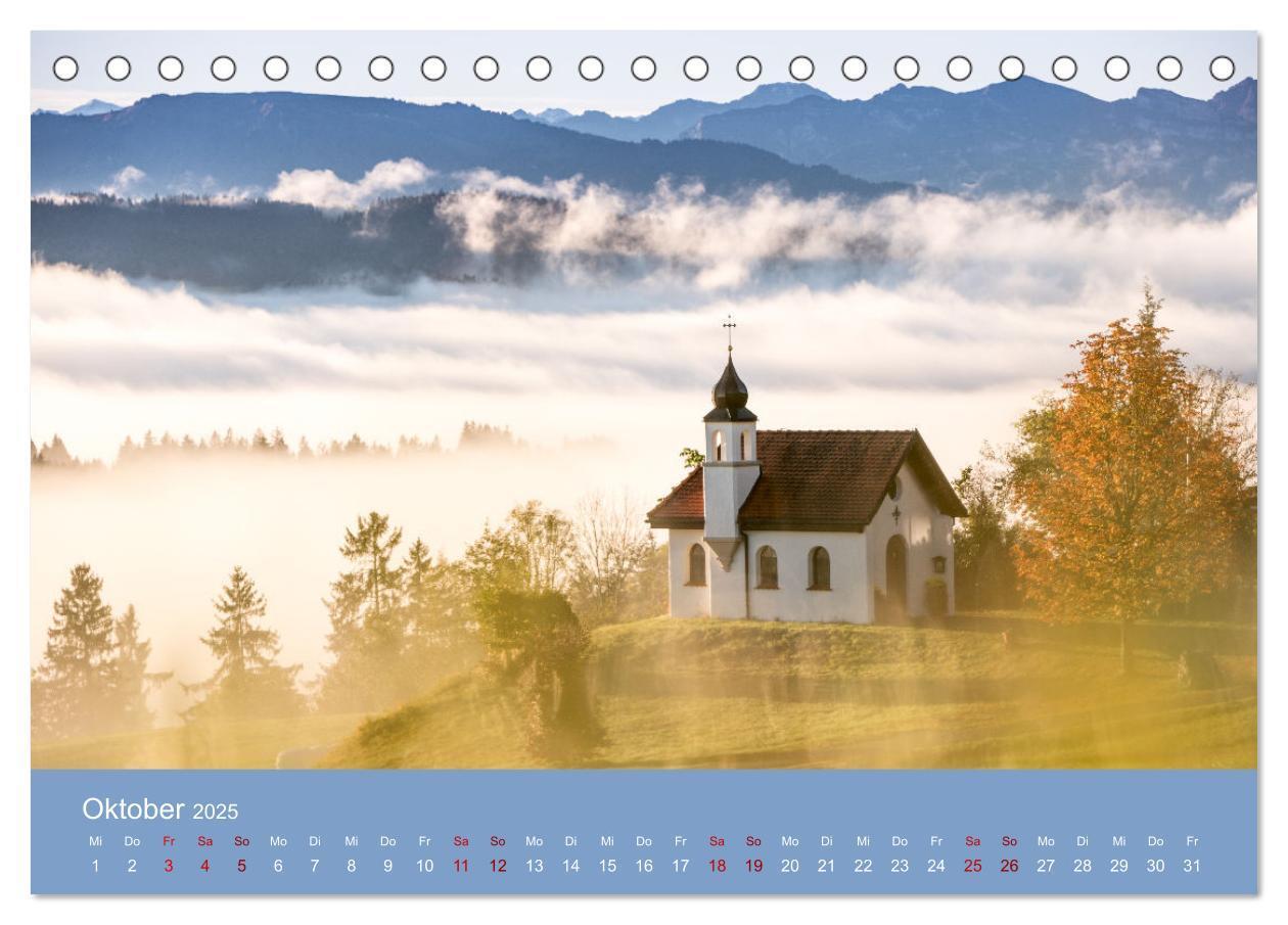 Bild: 9783383957840 | Heimweh Allgäu 2025 (Tischkalender 2025 DIN A5 quer), CALVENDO...