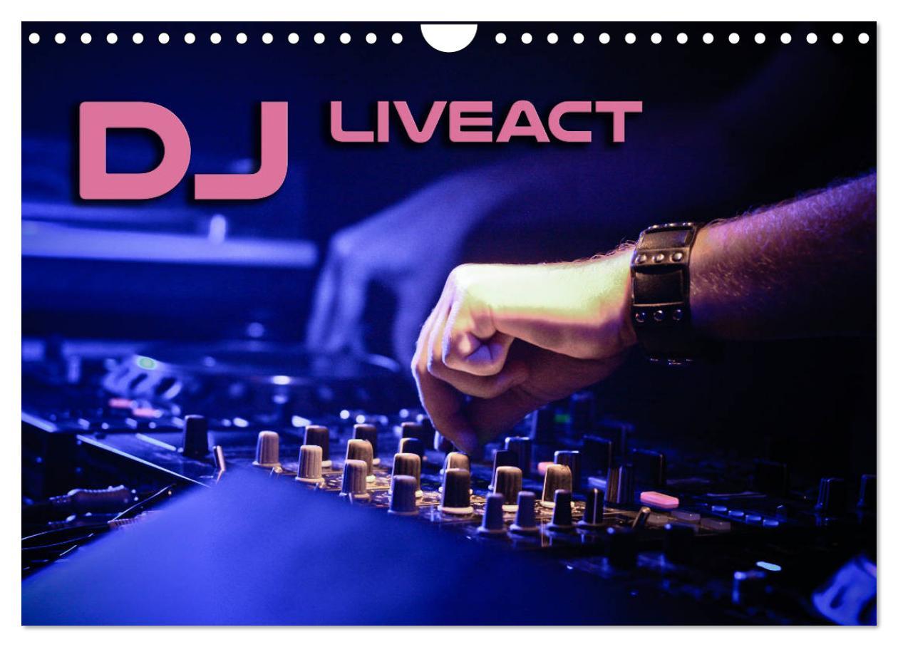 Cover: 9783435337927 | DJ Liveact (Wandkalender 2025 DIN A4 quer), CALVENDO Monatskalender