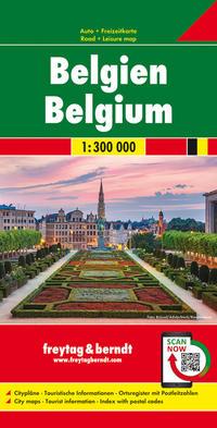 Cover: 9783707903157 | Belgien 1 : 300 000. Autokarte | (Land-)Karte | Deutsch | 2011