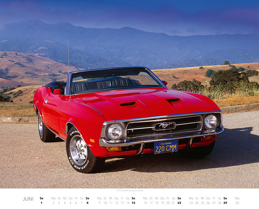 Bild: 9783966647915 | Ford Mustang Kalender 2025 | Chris Affrock | Kalender | Spiralbindung