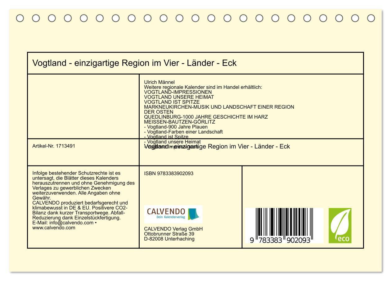 Bild: 9783383902093 | Vogtland - einzigartige Region im Vier - Länder - Eck...