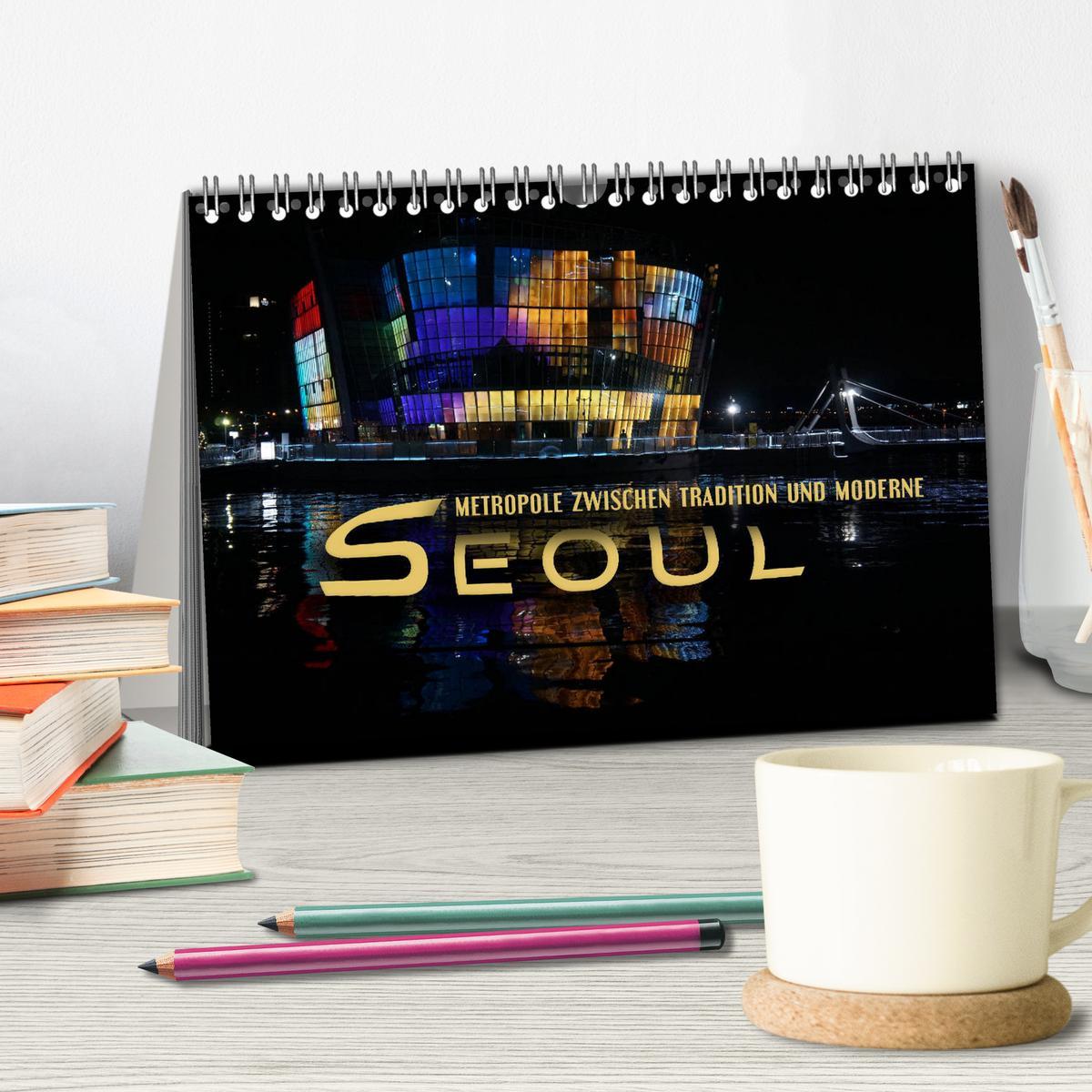 Bild: 9783435385898 | Seoul - Metropole zwischen Tradition und Moderne (Tischkalender...