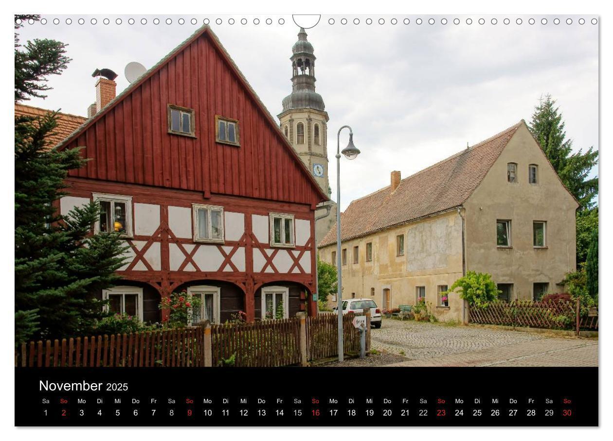 Bild: 9783435670864 | Oberlausitz - Land der Umgebindehäuser (Wandkalender 2025 DIN A3...