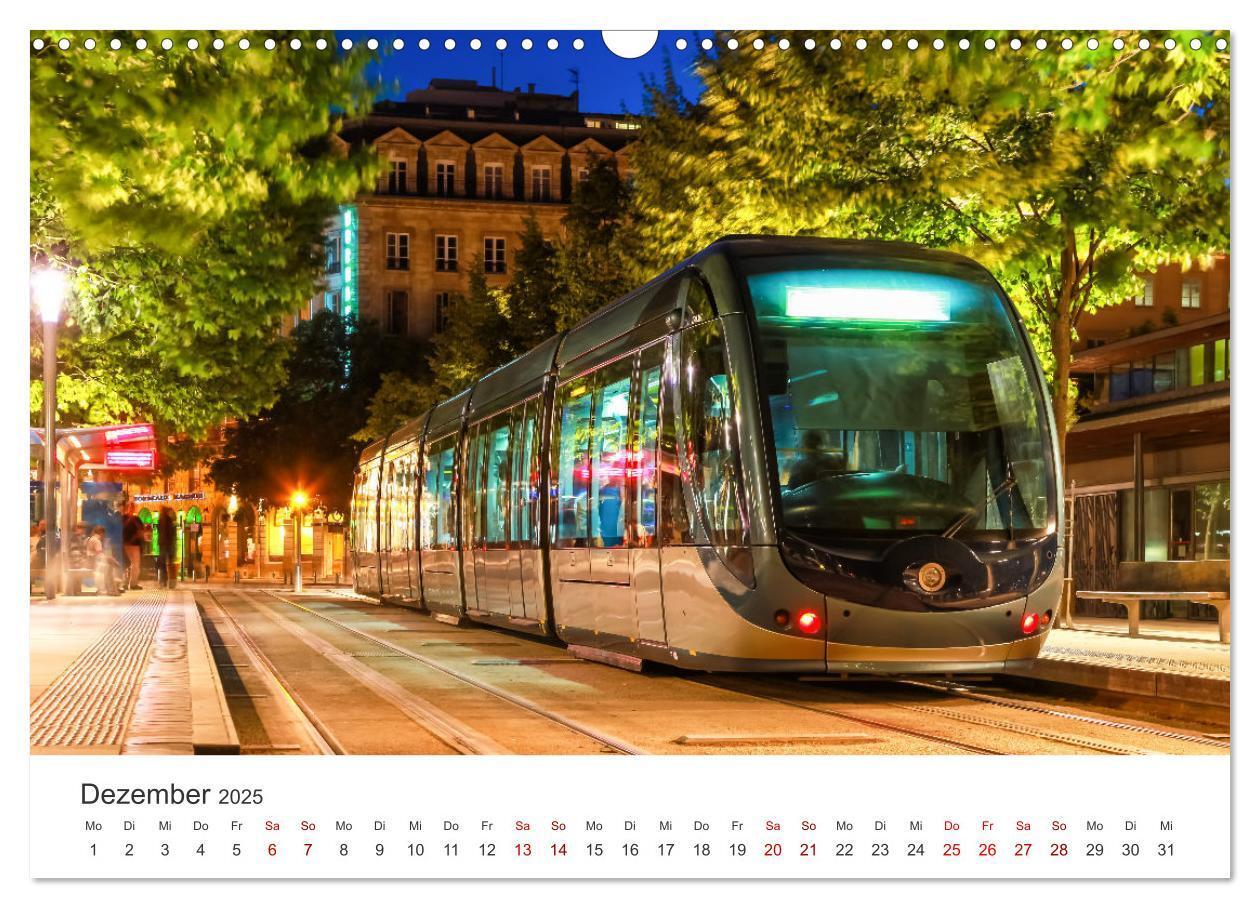 Bild: 9783435044580 | Trams und Straßenbahnen (Wandkalender 2025 DIN A3 quer), CALVENDO...