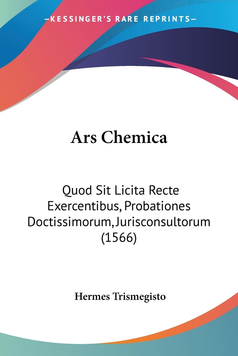 Cover: 9781104618957 | Ars Chemica | Hermes Trismegisto | Taschenbuch | Paperback | Englisch