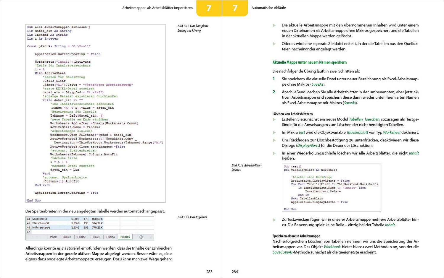 Bild: 9783832803186 | Daten importieren und organisieren mit Excel-VBA | Dieter Klein | Buch