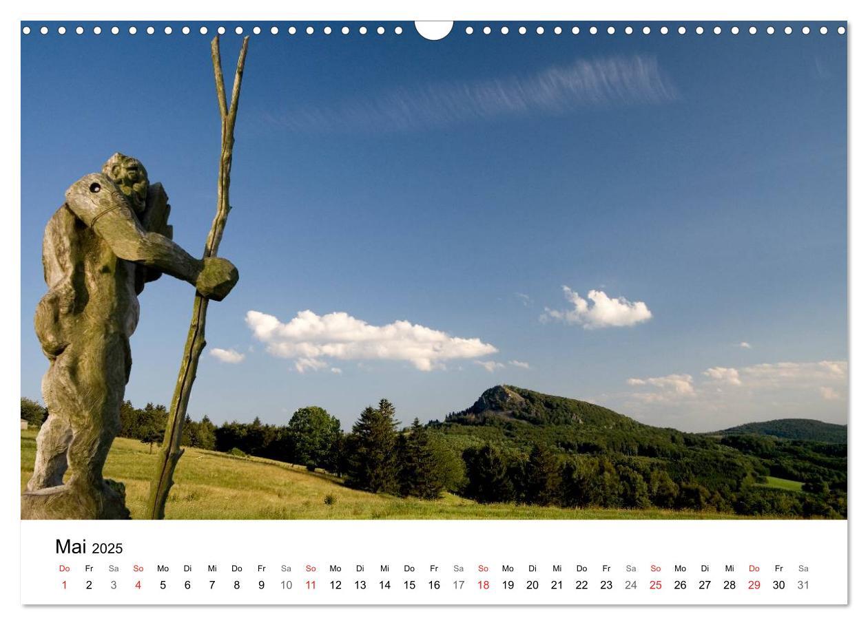 Bild: 9783435473014 | Die Rhön (Wandkalender 2025 DIN A3 quer), CALVENDO Monatskalender