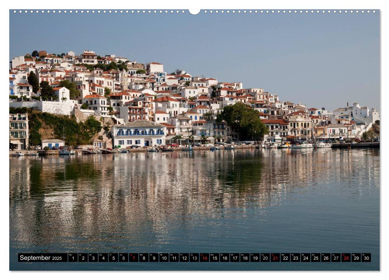 Bild: 9783435741182 | Skiathos + Skopelos (Wandkalender 2025 DIN A2 quer), CALVENDO...