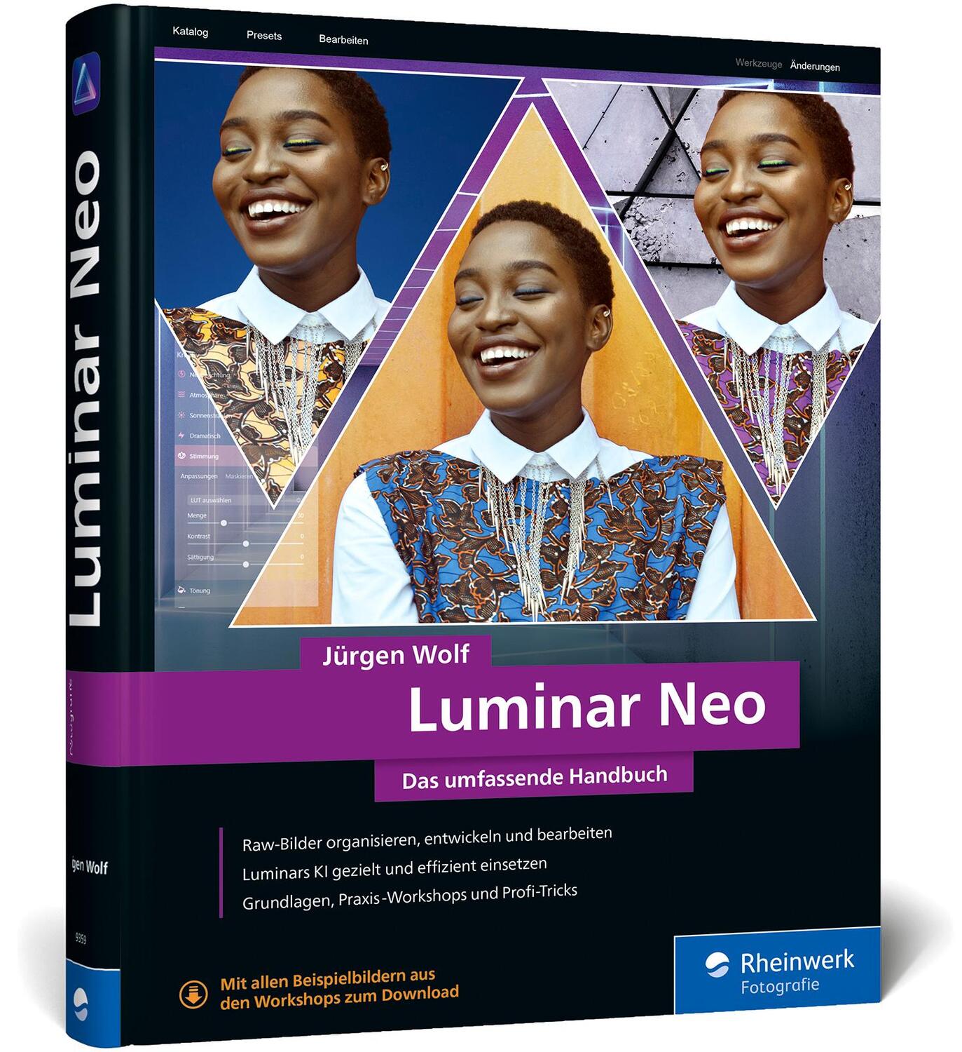 Cover: 9783836293594 | Luminar Neo | Jürgen Wolf | Buch | Rheinwerk Fotografie | 462 S.