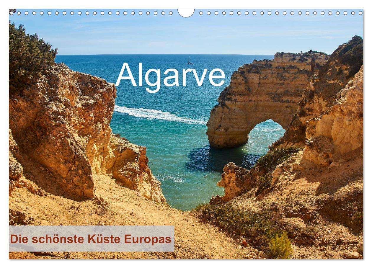 Cover: 9783435142392 | Algarve - Die schönste Küste Europas (Wandkalender 2025 DIN A3...