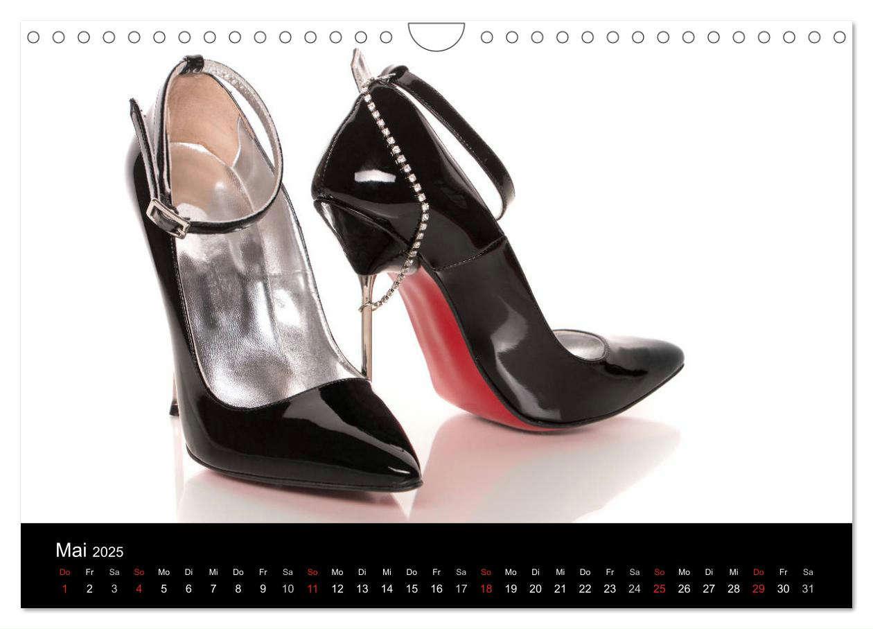 Bild: 9783435458929 | Farbenfrohe High Heels (Wandkalender 2025 DIN A4 quer), CALVENDO...