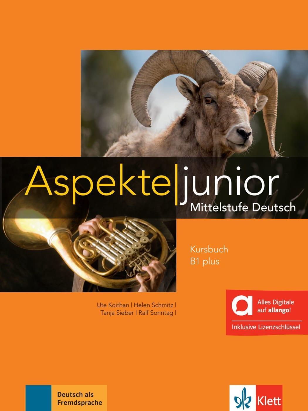 Cover: 9783126052658 | Aspekte junior B1 plus - Hybride Ausgabe allango | Bundle | Deutsch