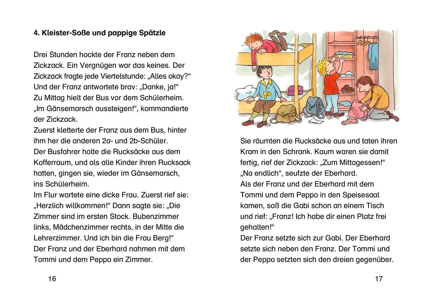 Bild: 9783789113901 | Franz auf Klassenfahrt | Christine Nöstlinger | Buch | Büchersterne