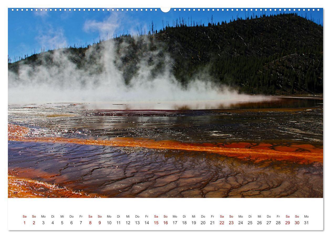 Bild: 9783435045945 | Im Farbenspiel des Yellowstone Natl. Park (Wandkalender 2025 DIN A2...