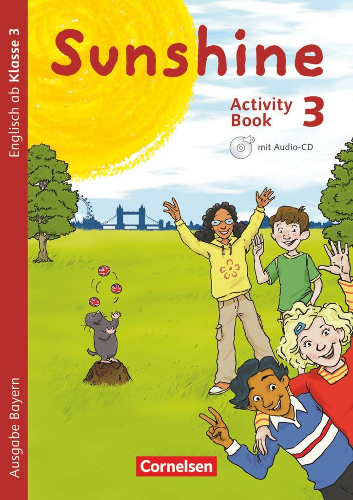 Cover: 9783060838547 | Sunshine 3. Jahrgangsstufe. Activity Book mit Audio-CD und...