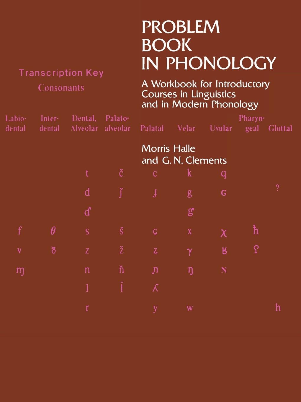 Cover: 9780262580595 | Problem Book in Phonology | Morris Halle (u. a.) | Taschenbuch | 1983