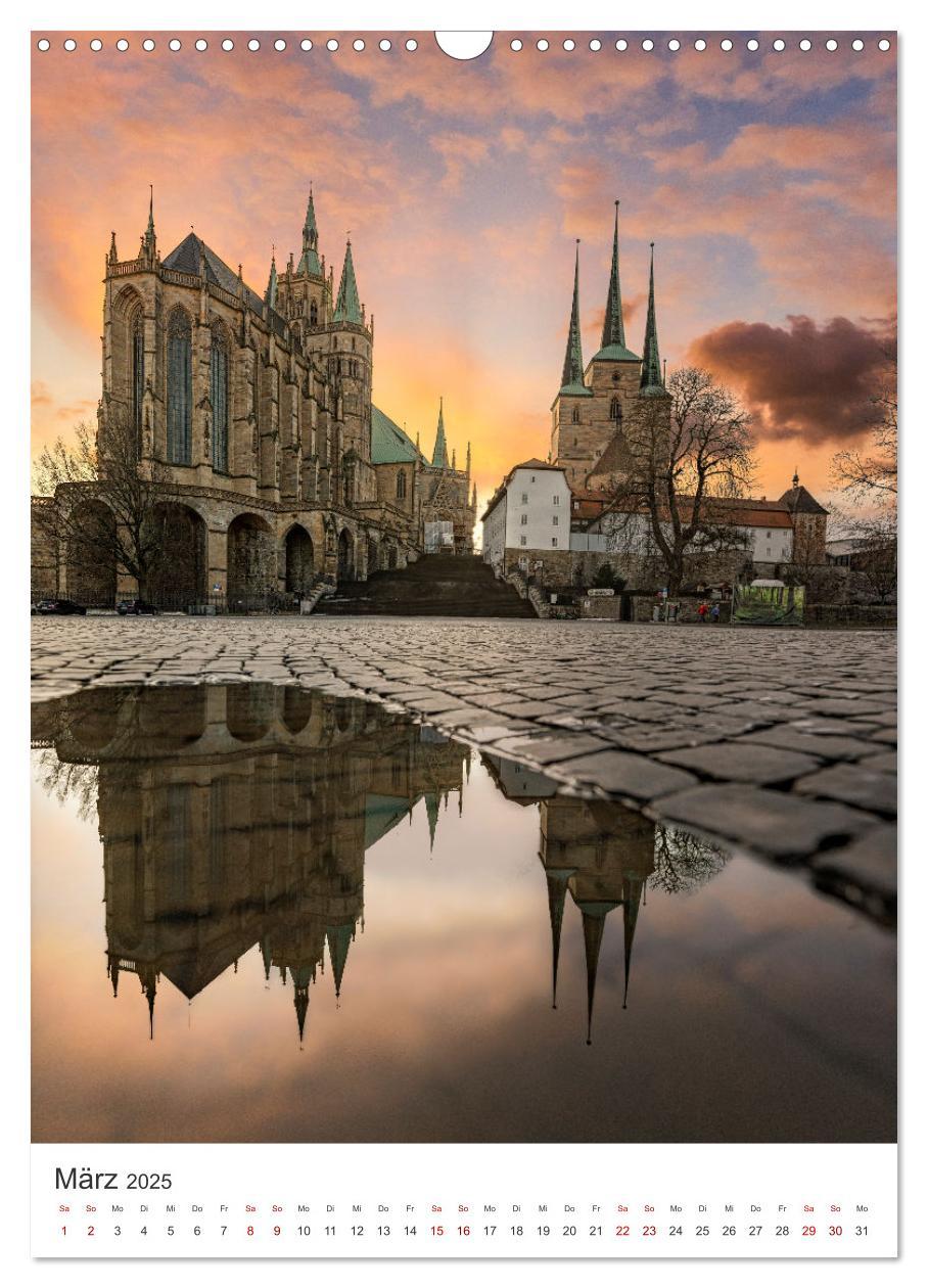 Bild: 9783457184295 | Erfurt - Die romantische Altstadt (Wandkalender 2025 DIN A3 hoch),...