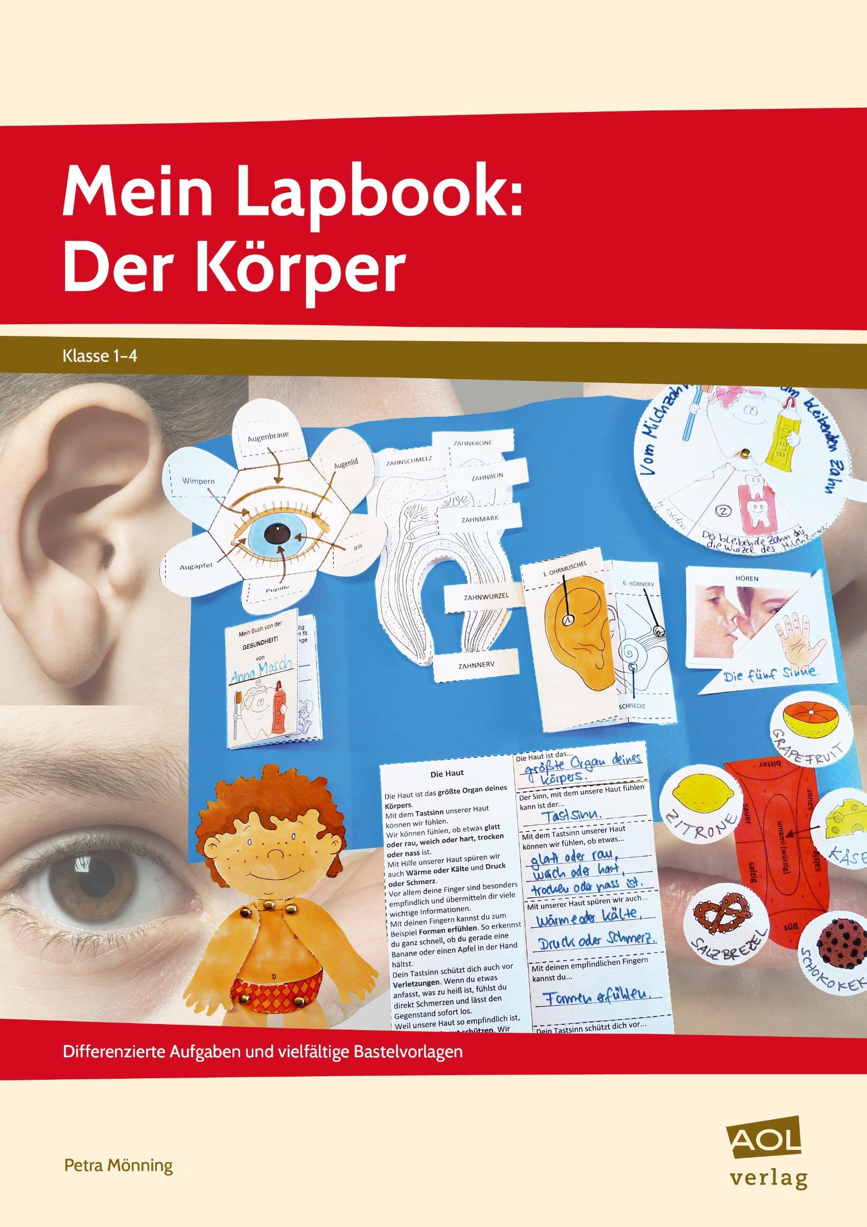 Cover: 9783403105909 | Mein Lapbook: Der Körper | Petra Mönning | Broschüre | 63 S. | Deutsch