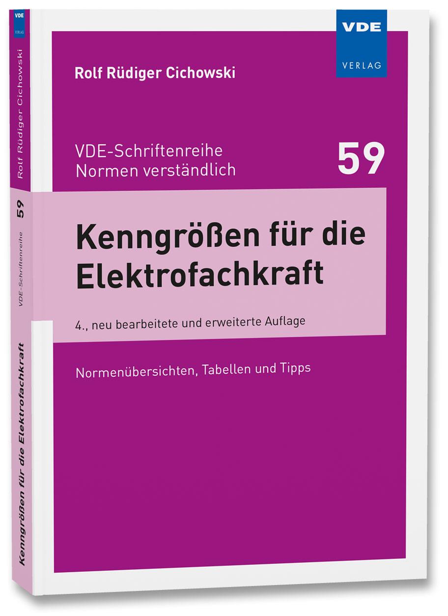 Cover: 9783800753239 | Kenngrößen für die Elektrofachkraft | Rolf Rüdiger Cichowski | Buch