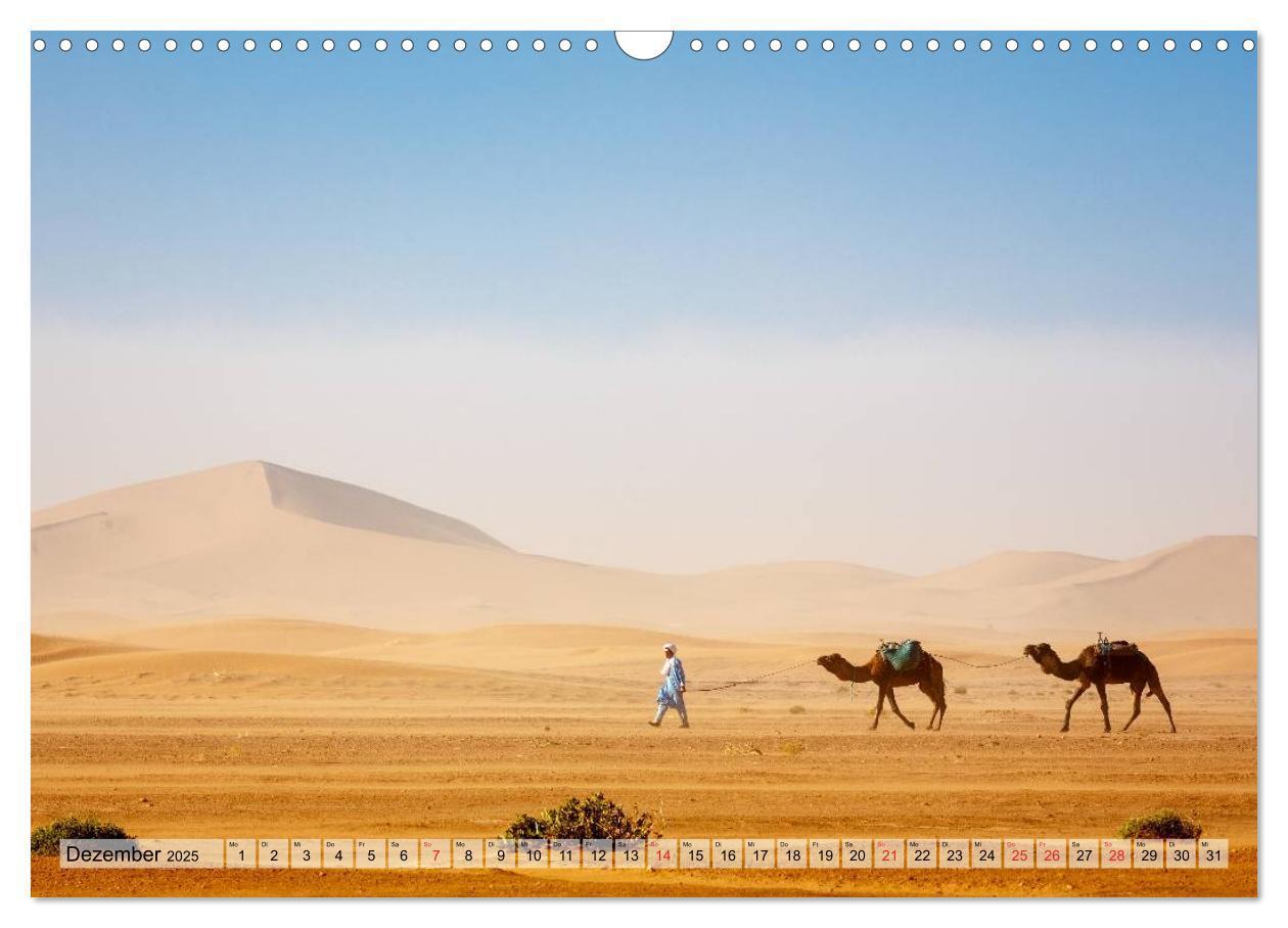 Bild: 9783435477531 | Marokko: Marrakesch, Atlas, Sahara, Fès (Wandkalender 2025 DIN A3...