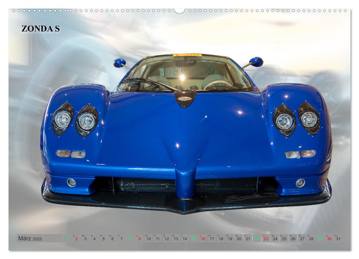 Bild: 9783383872488 | Pagani italienische Automobilkunst (Wandkalender 2025 DIN A2 quer),...