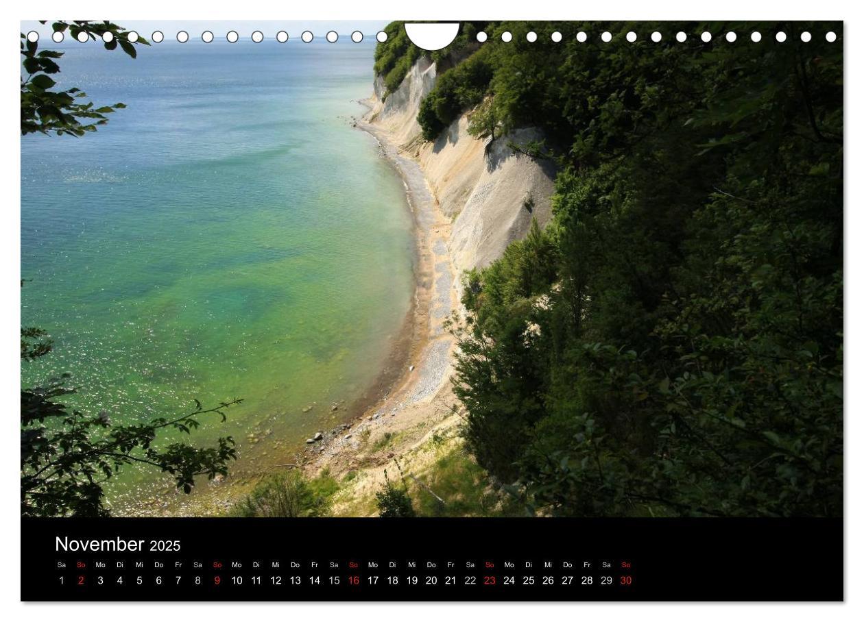 Bild: 9783435841820 | Rügen (Wandkalender 2025 DIN A4 quer), CALVENDO Monatskalender | Hill