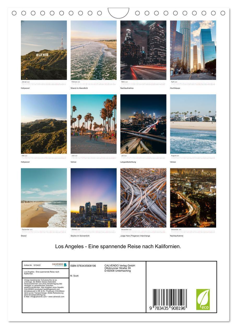 Bild: 9783435908196 | Los Angeles - Eine spannende Reise nach Kalifornien. (Wandkalender...