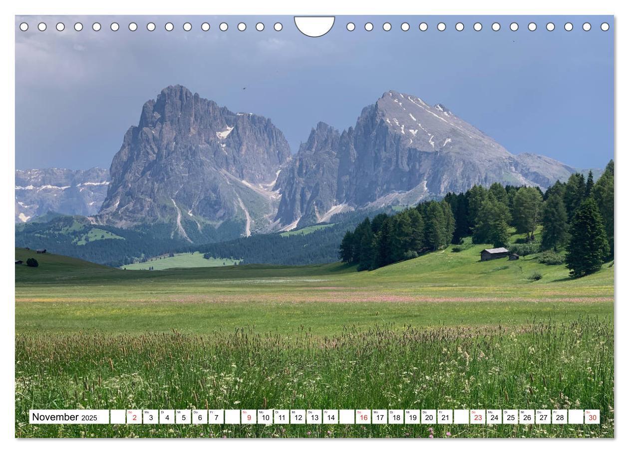 Bild: 9783435146611 | Seiser Alm Sommer (Wandkalender 2025 DIN A4 quer), CALVENDO...